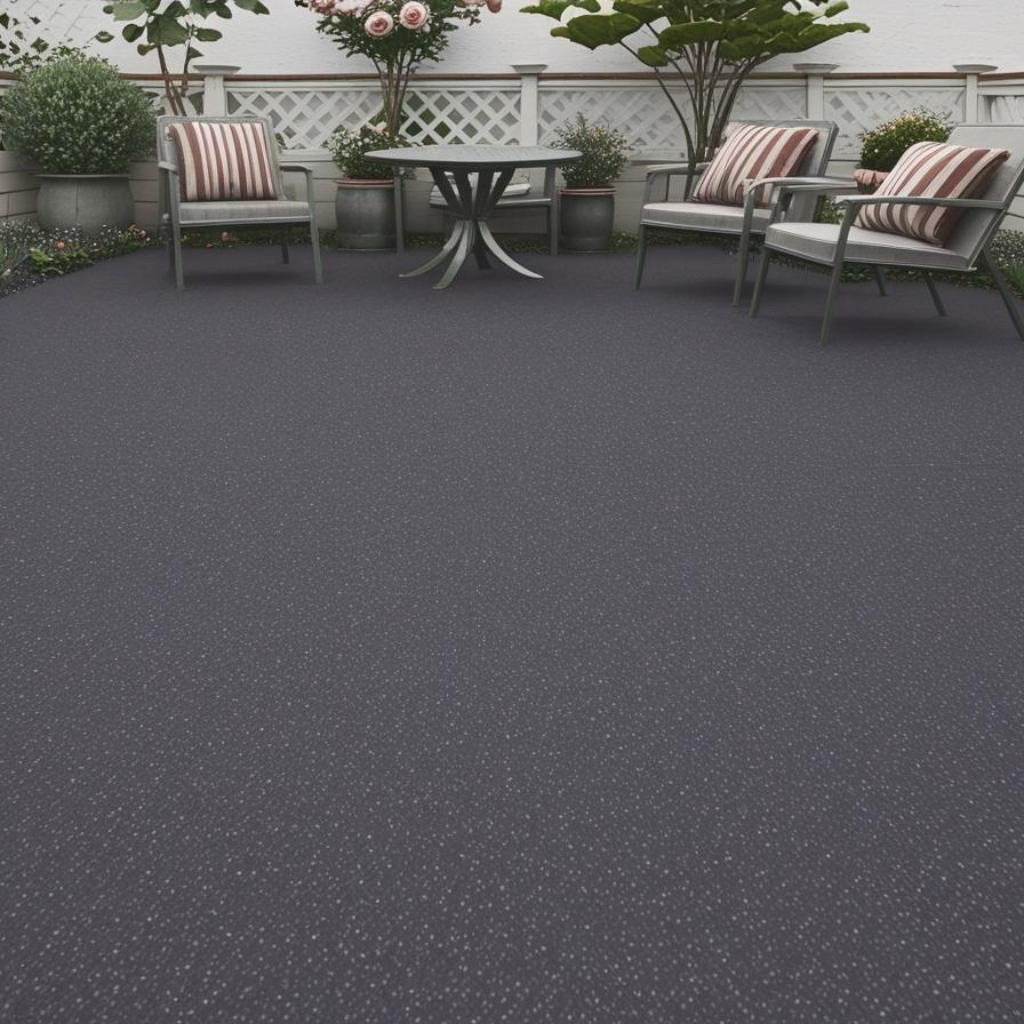 Black Resin Patio in Eastham