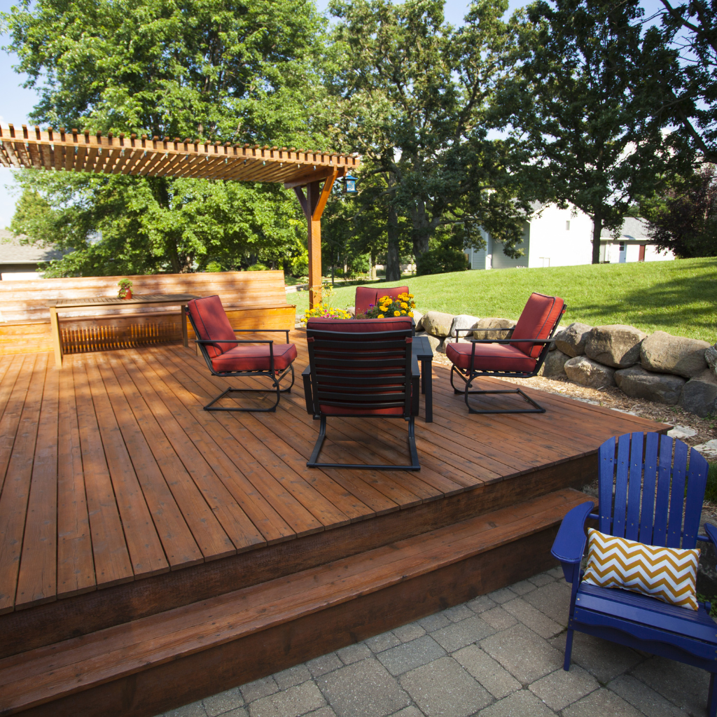 Wooden Patio in Eastham